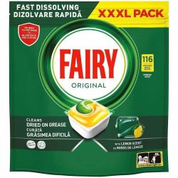 Fairy Original Lemon таблетки за съдомиялна машина (116 бр.)