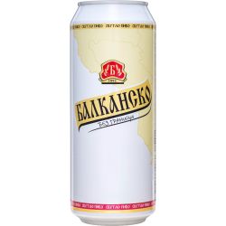 Балканско светла бира, кен (500 мл)