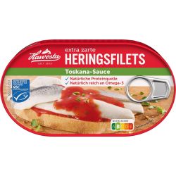 Hawesta херинга филе в сос Тоскана (200 г)