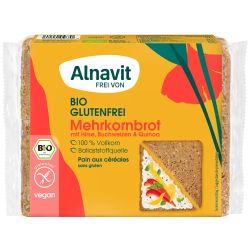 Alnavit био многозърнест хляб без глутен (250 г)