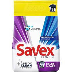 Savex Color & Care прах за пране, 68 пранета (5.5 кг)