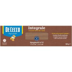 De Cecco пълнозърнести спагети (500 г)