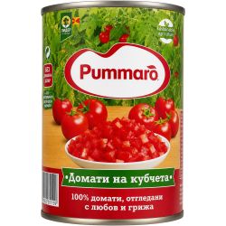 Minerva Pummaro белени домати на кубчета (400 г)