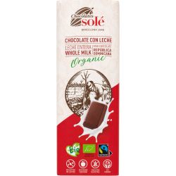 Chocolates Solé био млечен шоколад (25 г)