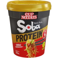 Nissin Soba Protein Chili нудъли купа (93 г)