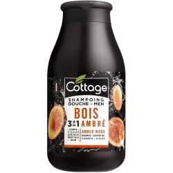 Cottage Men Amber Wood душ гел 3 в 1 (250 мл)