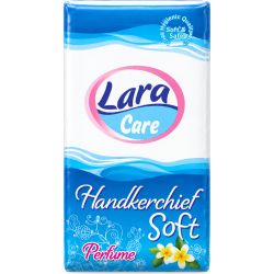 Lara носни кърпи, различни цветове (10 бр.)