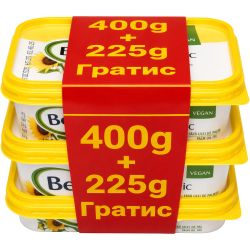 Becel маргарин класик, 400 г + 225 г (625 г)