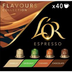 L'OR Espresso Flavours микс кафе капсули съвместими с Nespresso (40 бр.)