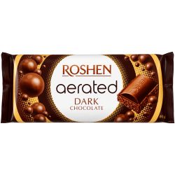 Roshen черен аеро шоколад (80 г)