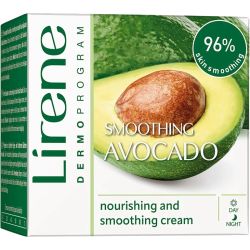 Lirene Hydration and Nourishment подхранващ и изглаждащ крем за лице с авокадо (50 мл)