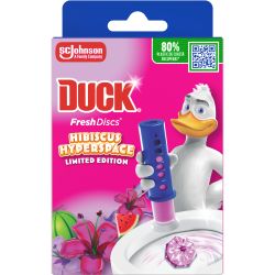 Duck свежи дискове хибискус, освежител за тоалетна чиния (36 мл)