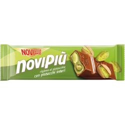 Novi шоколадов бар с пълнеж от шамфъстък и цели ядки шамфъстък (35 г)
