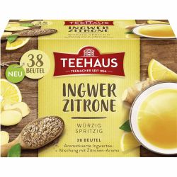 Teehaus чай с джинджифил и лимон, 38 бр. х 1.5 г (76 г)