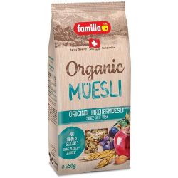 Familia био швейцарско мюсли без захар (450 г)