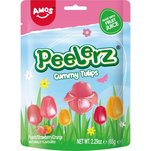 Amos Peelerz Tulips ягода, праскова и портокал (65 г)