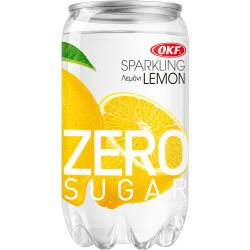 OKF газирана напитка лимон без захар (350 мл)