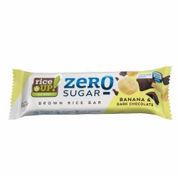 Rice Up Zero оризов бар с черен шоколад и банан (18 г)