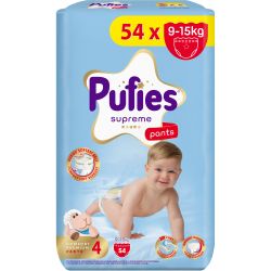 Pufies Supreme бебешки гащички Maxi 4 (54 бр.)