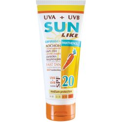 Sun Like Panthenol слънцезащитен лосион SPF 20 (200 мл)