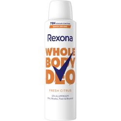 Rexona Whole Body Fresh Citrus део спрей (150 мл)