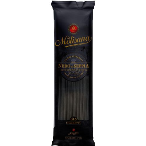 La Molisana спагети 615 сепия (500 г)