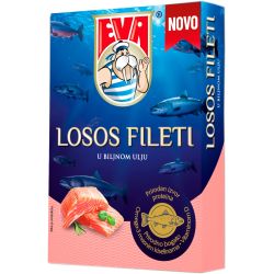 Eva филе от сьомга в растително масло (100 г)