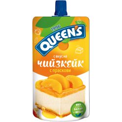 Queen's мус с вкус на чийзкейк с праскови (100 г)