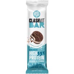 Clashvit протеинов крънч бар с вкус на крем бисквита (65 г)