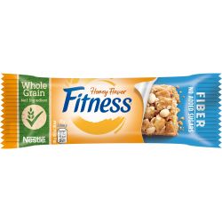 Nestle Fitness зърнен бар с фибри и мед (20 г)