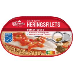 Hawesta херинга филе в балкански сос (200 г)