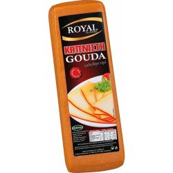 Artima Royal пушено полутвърдо сирене гауда, на килограм (1 кг)