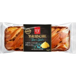 TF Brioche Tear & Share козунак с ванилов крем и млечен шоколад (300 г)