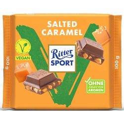 Ritter Sport веган шоколад солен карамел (100 г)