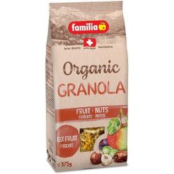 Familia био хрупкаво мюсли с плодове и ядки (375 г)