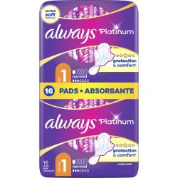 Always Platinum Normal дамски превръзки (16 бр.)