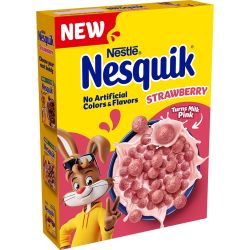 Nestle Nesquik зърнена закуска ягода (330 г)