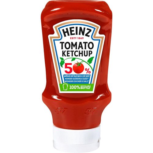 Heinz кетчуп с 50% по-малко захар (500 мл)