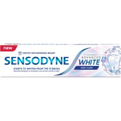 Sensodyne Advanced White Deep Clean паста за зъби (75 мл)