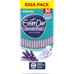 Everyday Lavender Fresh Normal Ultra Plus дамски превръзки (30 бр.)