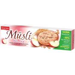 Престиж бисквити с мюсли, ябълка и орехи (110 г)