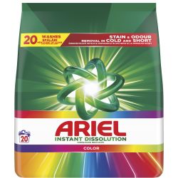 Ariel Color прах за пране за цветни дрехи, 20 пранета (1.3 кг)